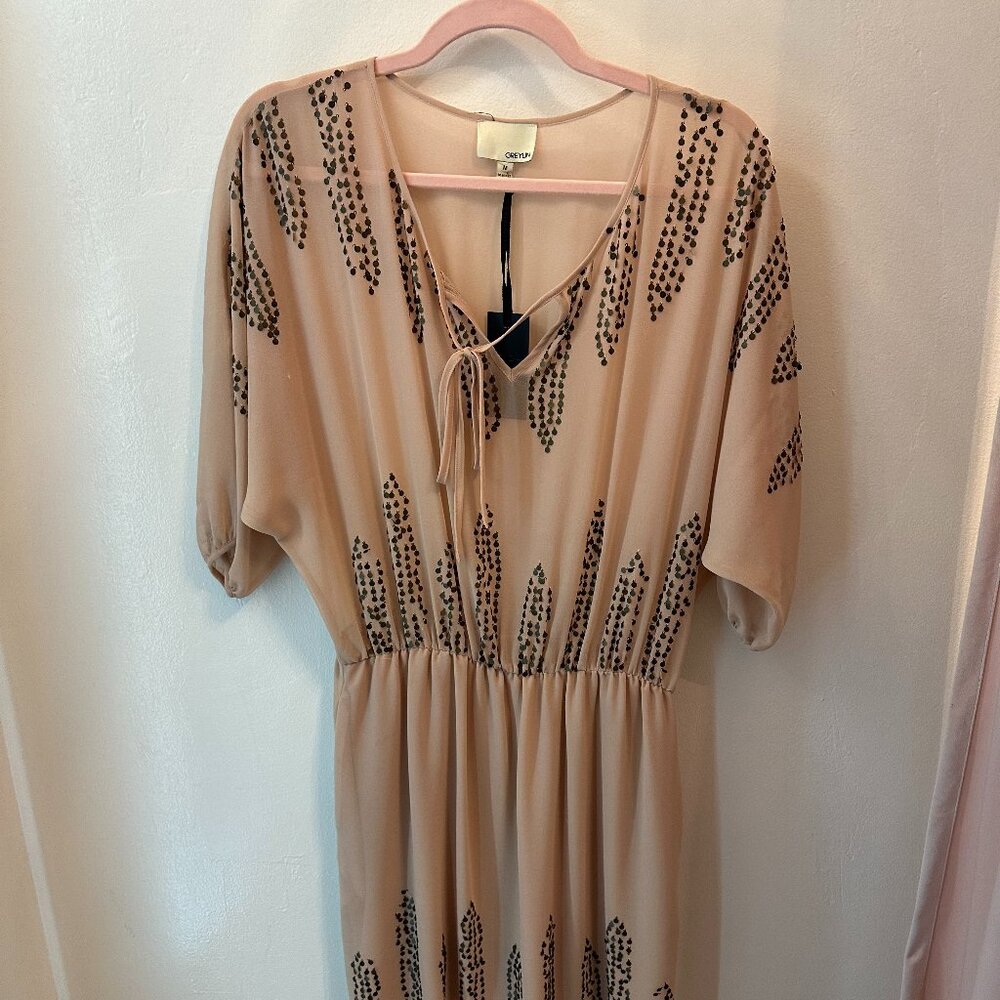 NWT Greylin Tan Dress